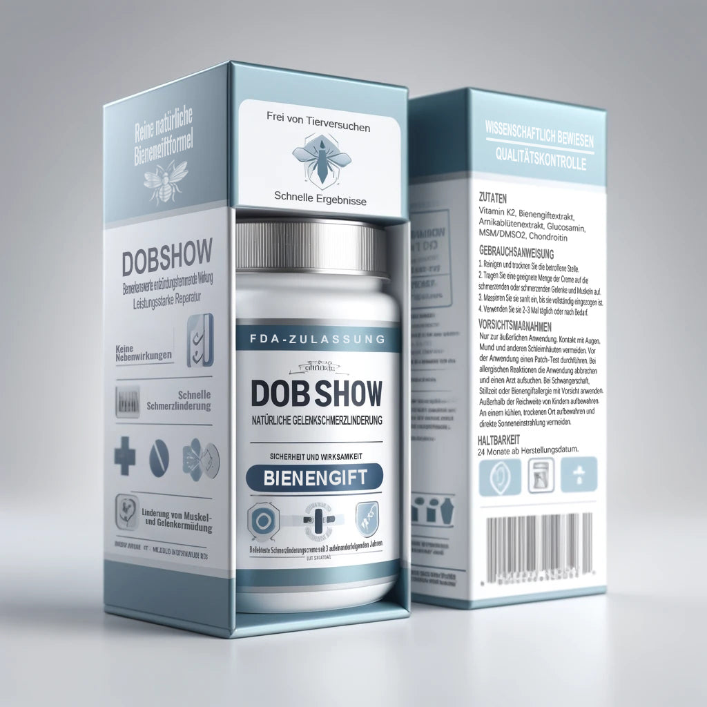 Dobshow™ Bienengift Joint & Bone Repair Advanced Moisturizing Cream 🎉🐝