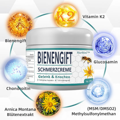 🐝Bienengift-Schmerzlinderungs- und Knochentherapiecreme🐝💥Begrenzter Rabatt für 30 Minuten⚡