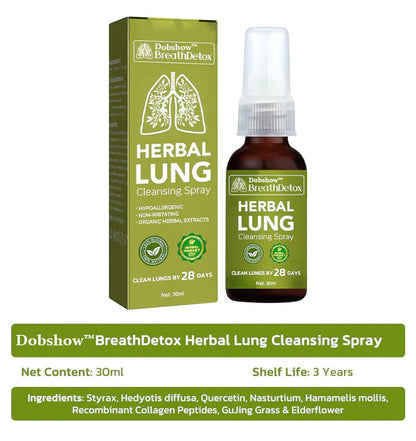 Dobshow™ BreathDetox Kräuter-Lungenreinigungsspray