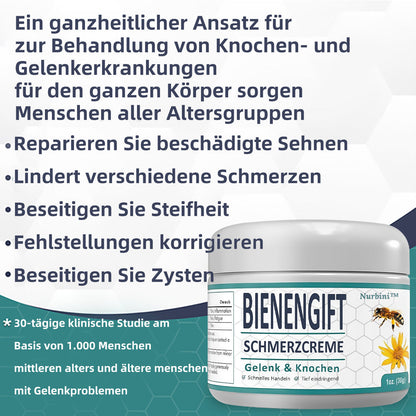 🐝Bienengift-Schmerzlinderungs- und Knochentherapiecreme🐝💥Begrenzter Rabatt für 30 Minuten⚡