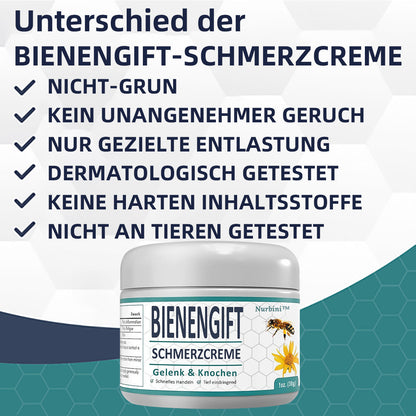 🐝Bienengift-Schmerzlinderungs- und Knochentherapiecreme🐝💥Begrenzter Rabatt für 30 Minuten⚡