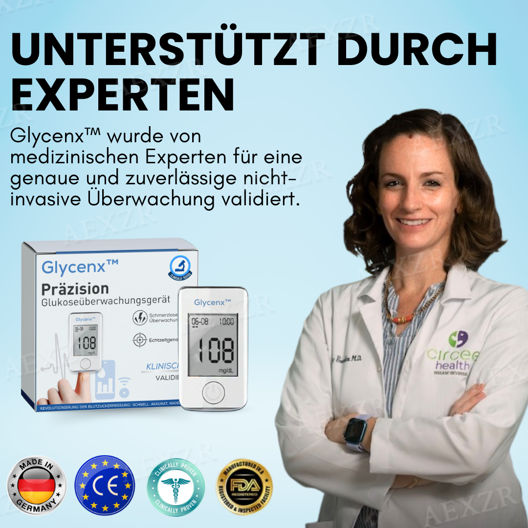 Glycenx™ Präzisions Glukosemessgerät